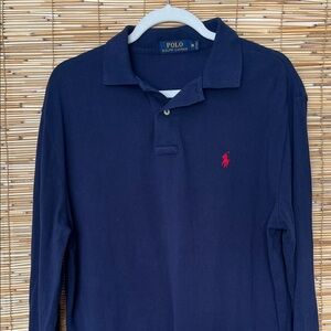 Polo by Ralph Lauren Men's Dark Blue Polo Shirt